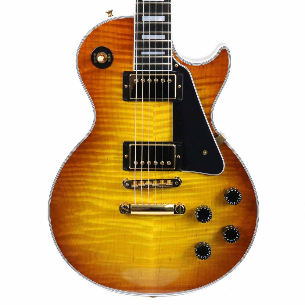 ギター Gibson Custom Shop 2014 Les Paul Custom 2014 Gibson Custom Shop Limited Run Les Paul Custom Figured