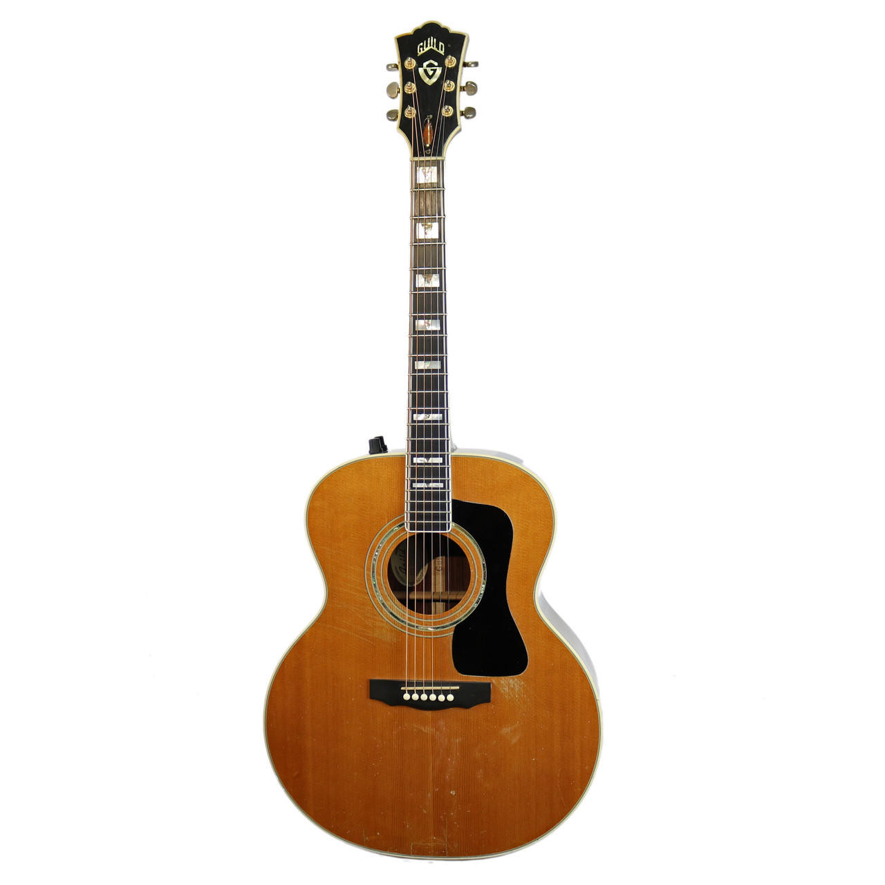 1998 Guild JF-55 Jumbo Acoustic Electric Guitar Natural | Cream
