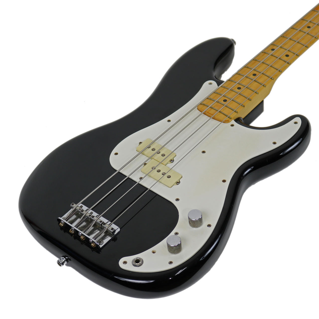 Vintage 1984 Fender Precision Bass Black Finish | Cream City Music