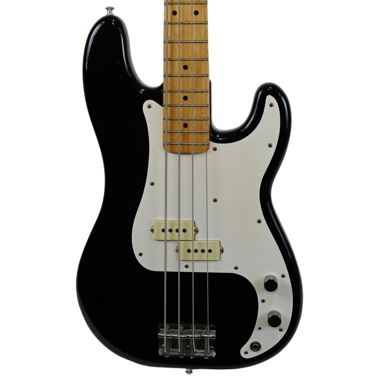 Vintage 1984 Fender Precision Bass Black Finish | Cream City Music