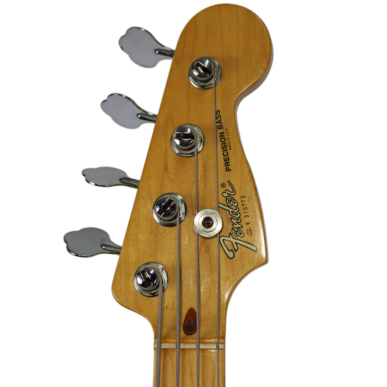 Vintage 1984 Fender Precision Bass Black Finish | Cream City Music