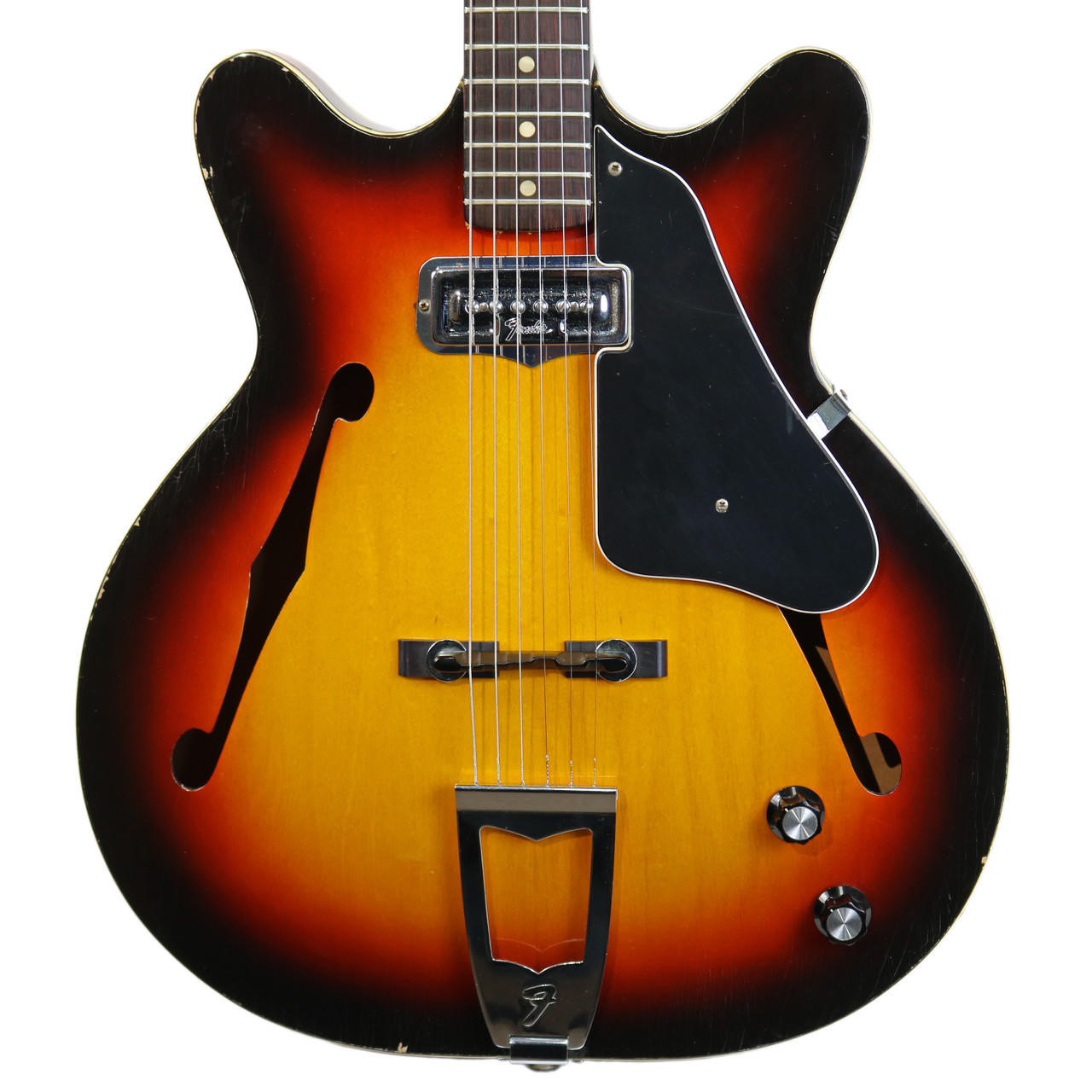 Vintage 1966 Fender Coronado I Sunburst Finish | Cream City Music