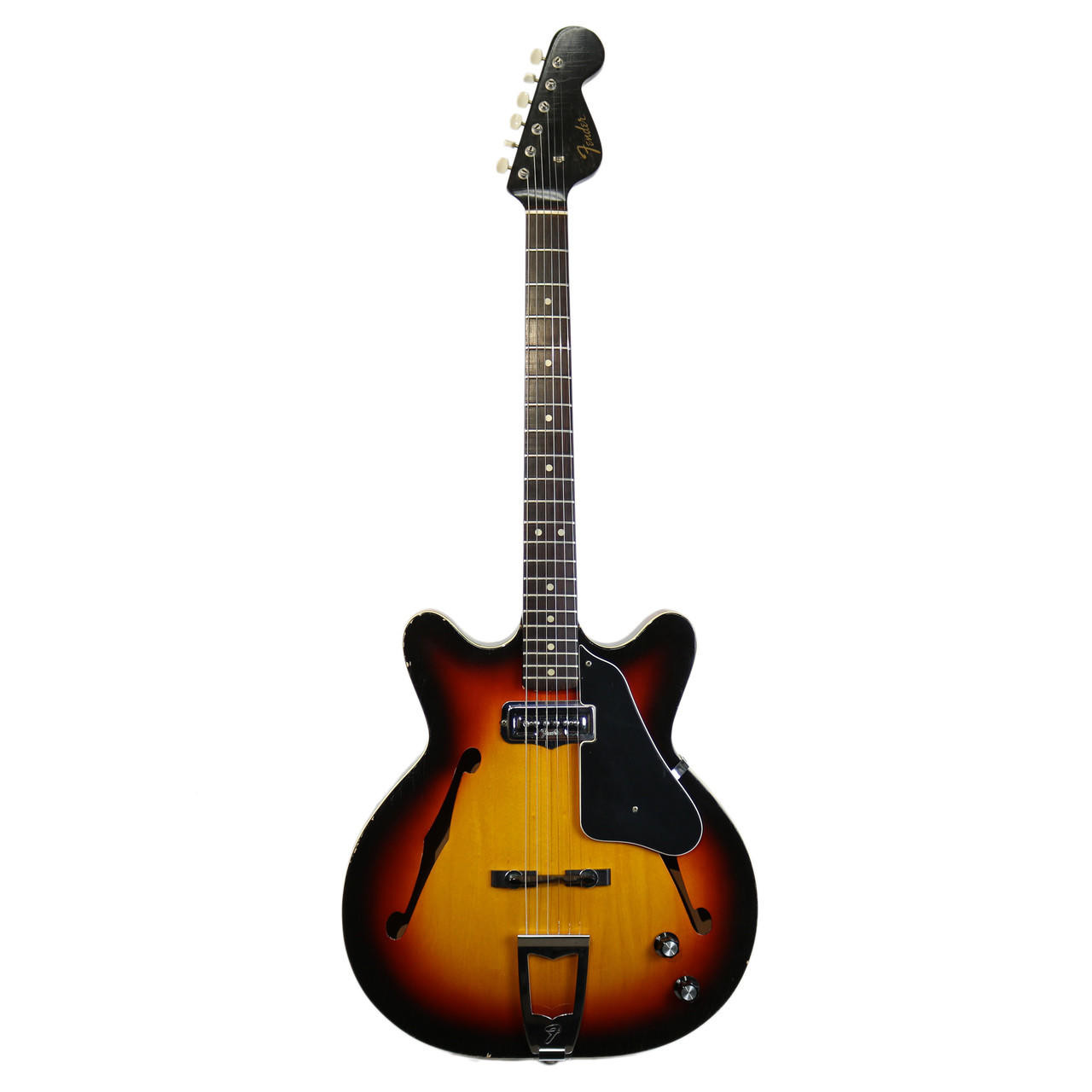 Vintage 1966 Fender Coronado I Sunburst Finish | Cream City Music
