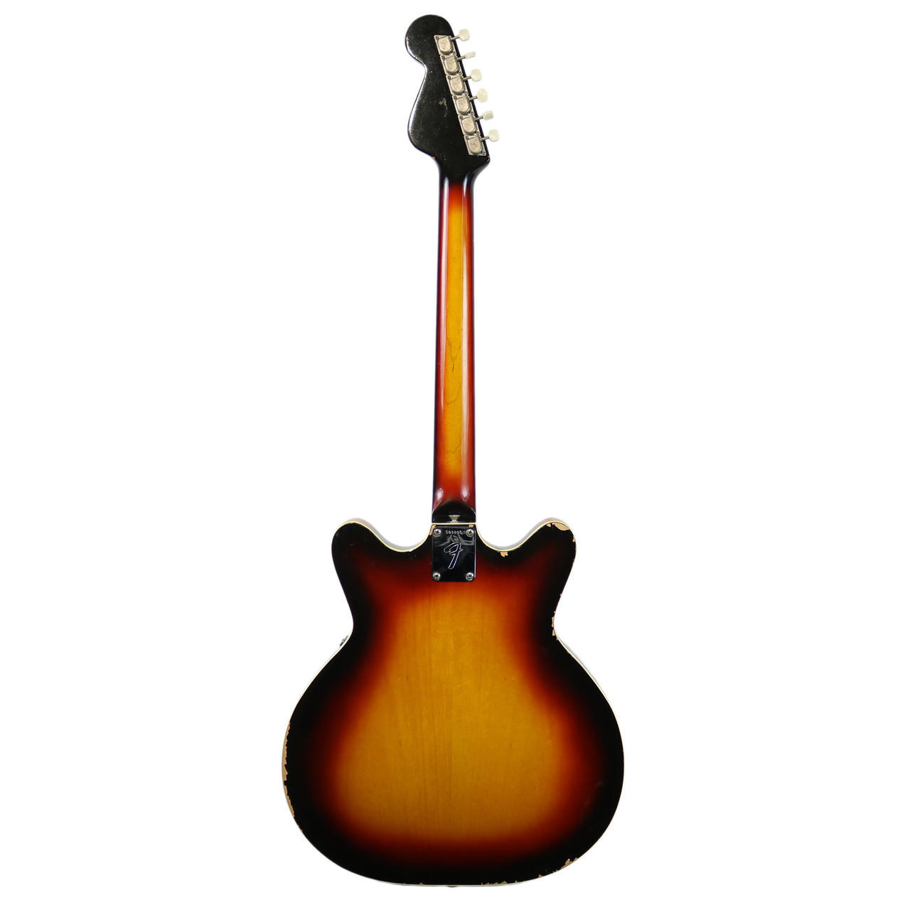 Vintage 1966 Fender Coronado I Sunburst Finish | Cream City Music