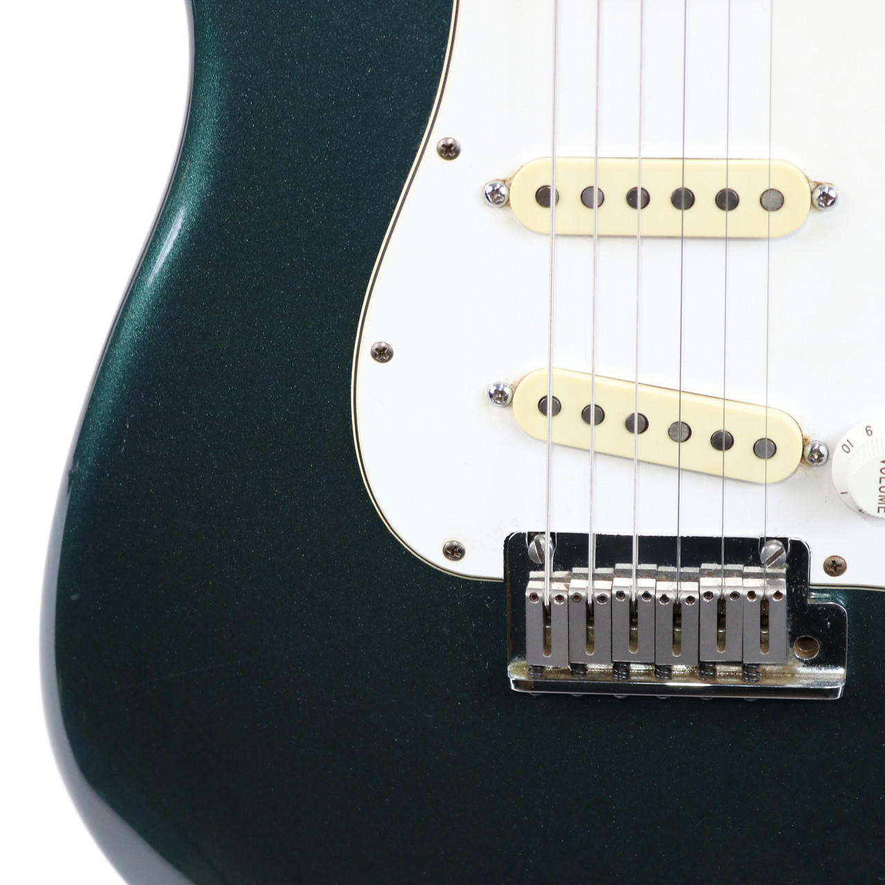 Vintage 1987 Fender American Standard Stratocaster Sherwood Green