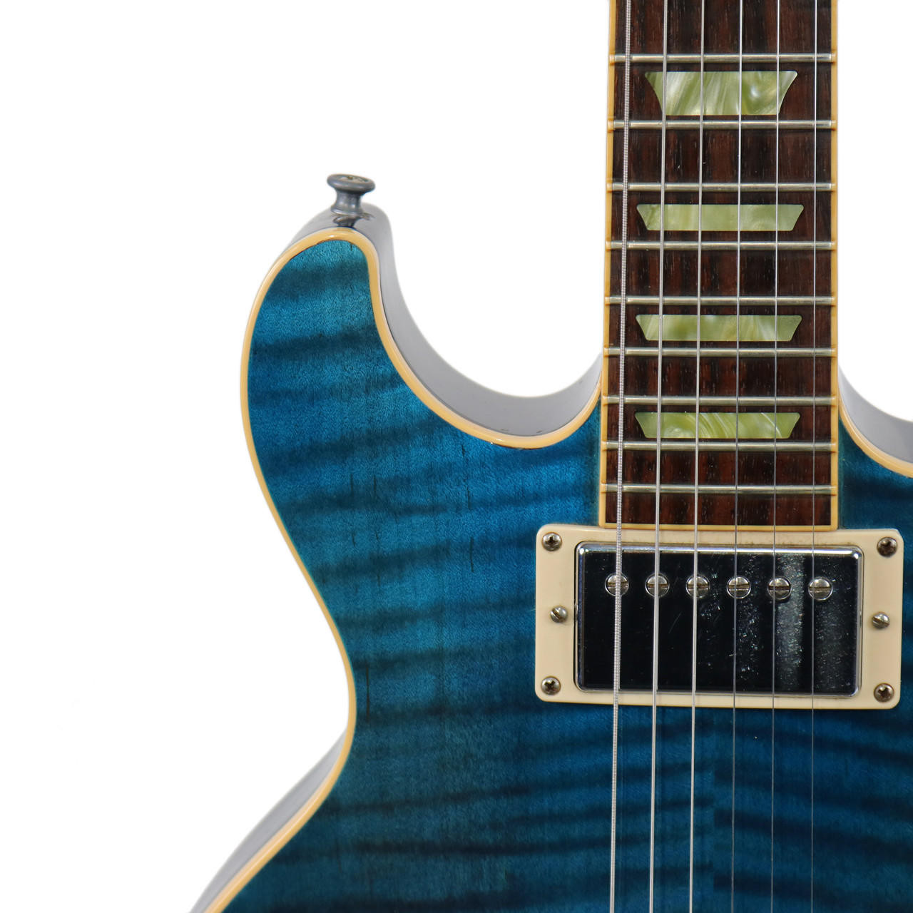 2007 Gibson Les Paul DC Standard Ocean Blue | Cream City Music