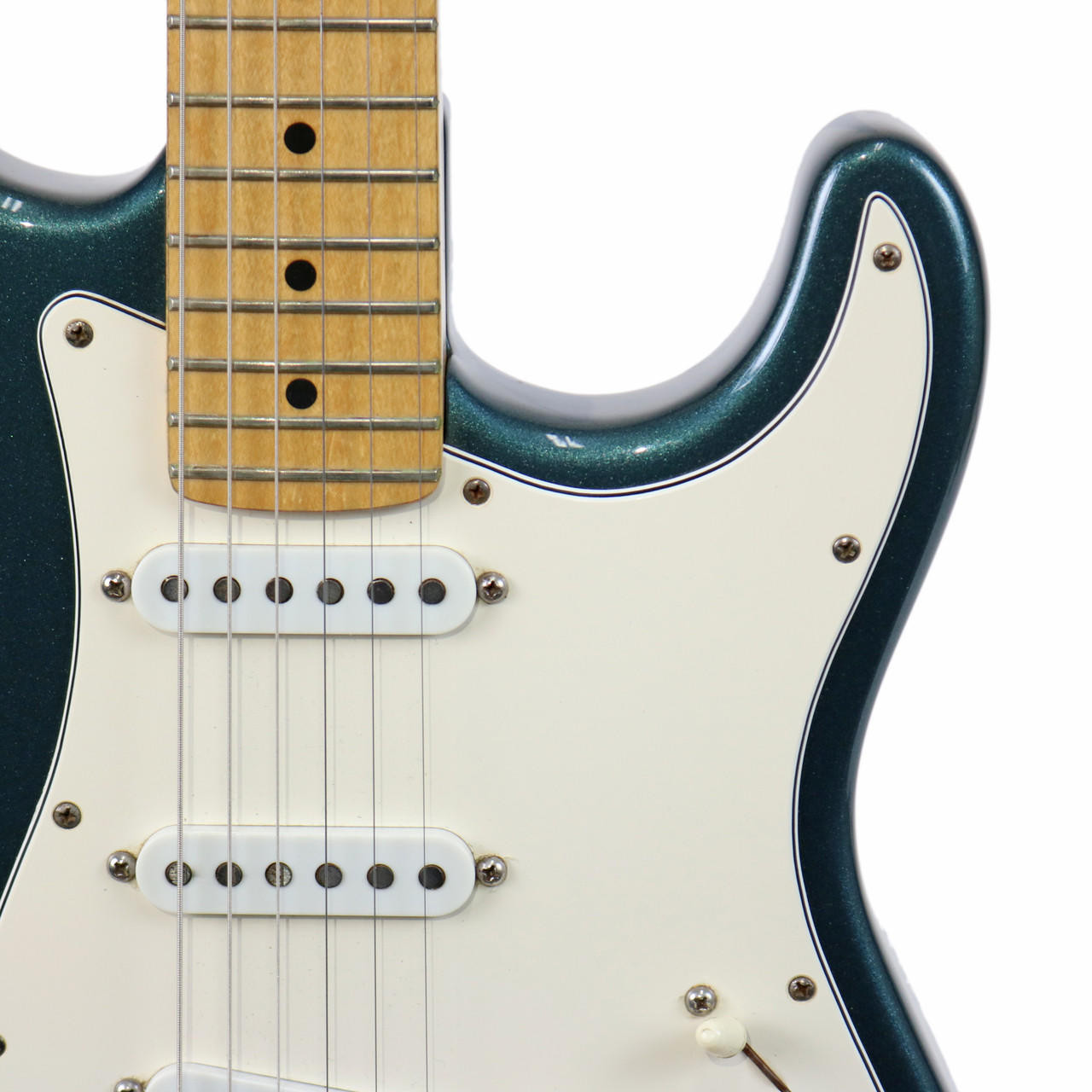 Vintage 1991 Fender American Standard Stratocaster Sherwood Green
