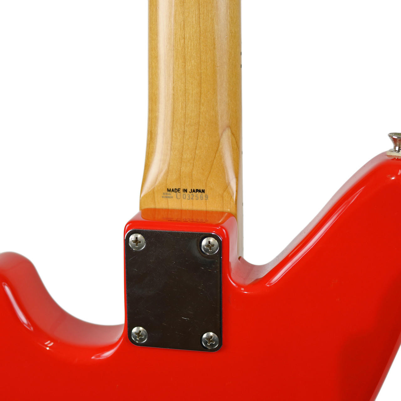 1996 Fender Kurt Cobain Jag-Stang Fiesta Red Made in Japan | Cream