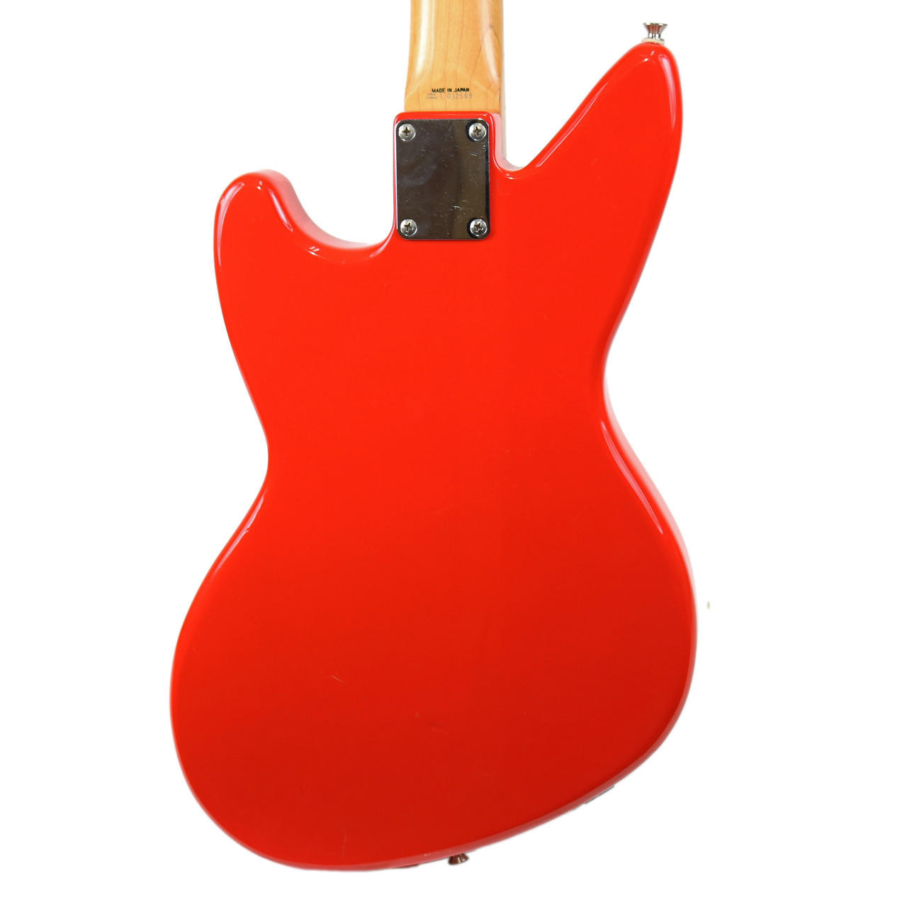 1996 Fender Kurt Cobain Jag-Stang Fiesta Red Made in Japan | Cream