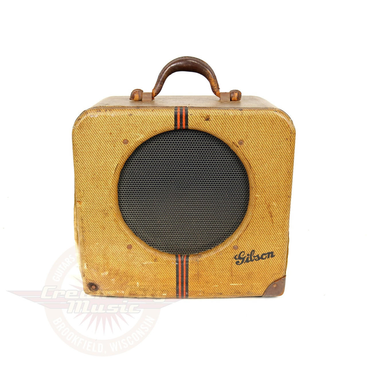 Vintage 1941/42 Gibson EH-160 15W 1x12 Tube Combo Amp | Cream City
