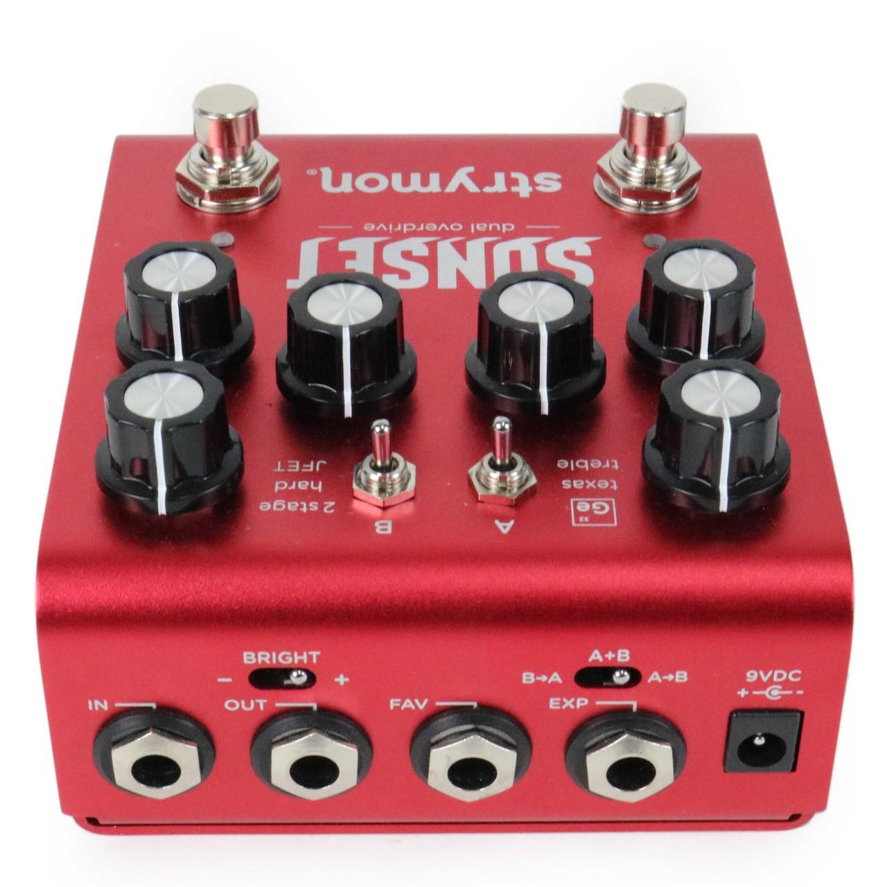 Strymon Sunset Dual Channel Overdrive Pedal | Cream City Music