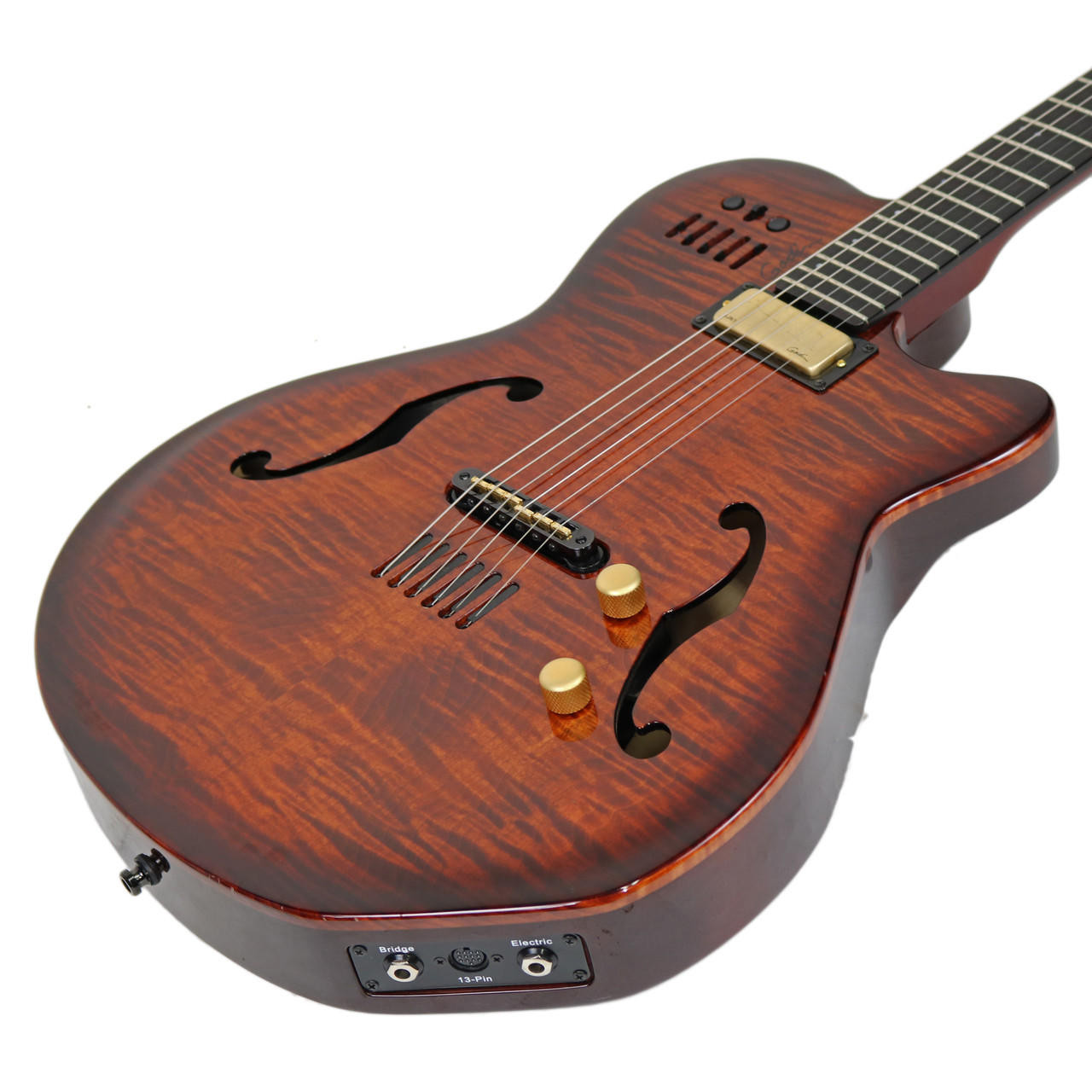 2011 Godin Multiac Jazz SA Dark Sunburst | Cream City Music