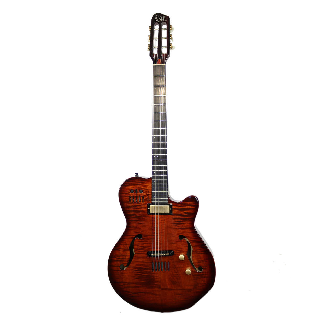 Wa587  Ｇｏｄｉｎ  Ｍｕｌｔｉａｃ ＪＡＺＺ  ＳＡ  エレキギター Godin Multiac Jazz SA Natural 2002 – Chicago Music Exchange