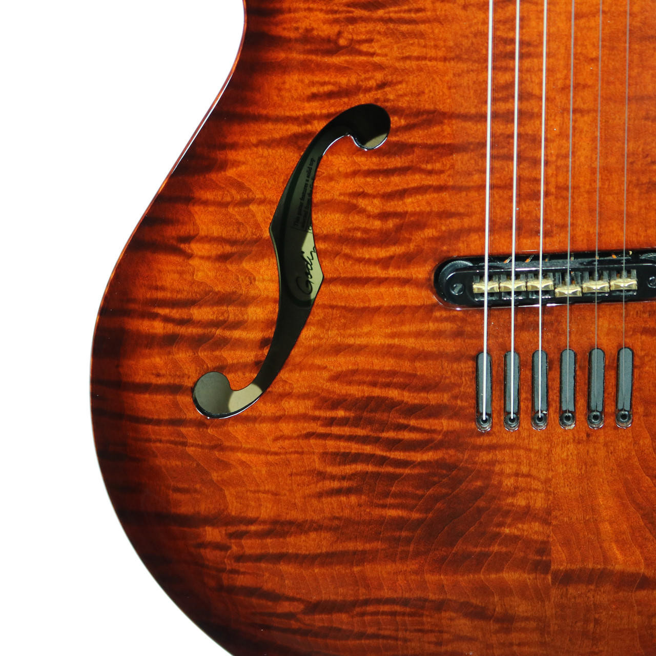 2011 Godin Multiac Jazz SA Dark Sunburst | Cream City Music
