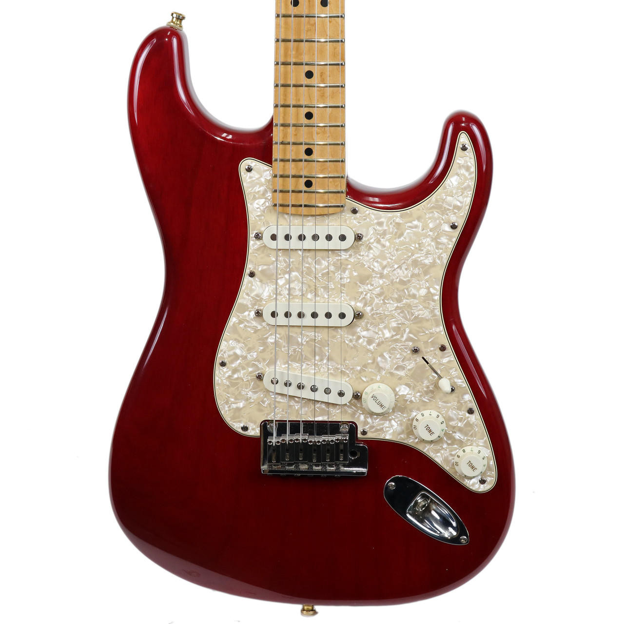 2001 Fender Custom Shop Custom Classic Stratocaster Bing Cherry