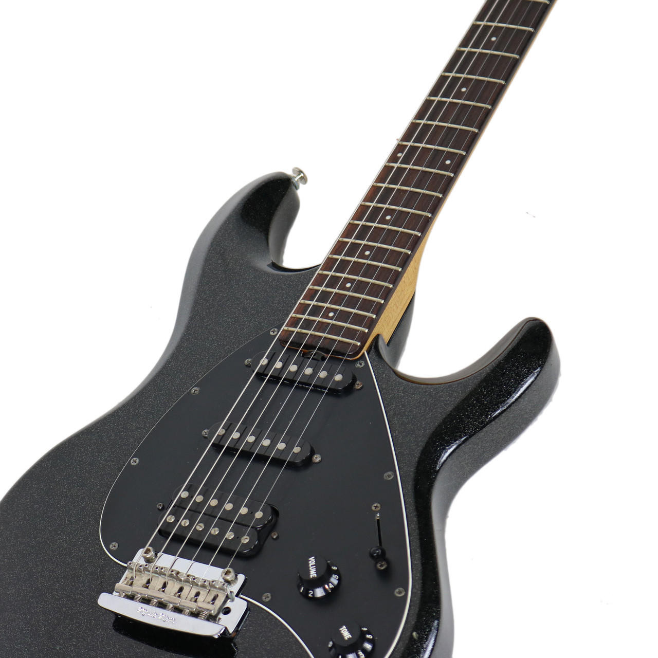 2002 Ernie Ball Music Man Silhouette Special Black Sparkle | Cream