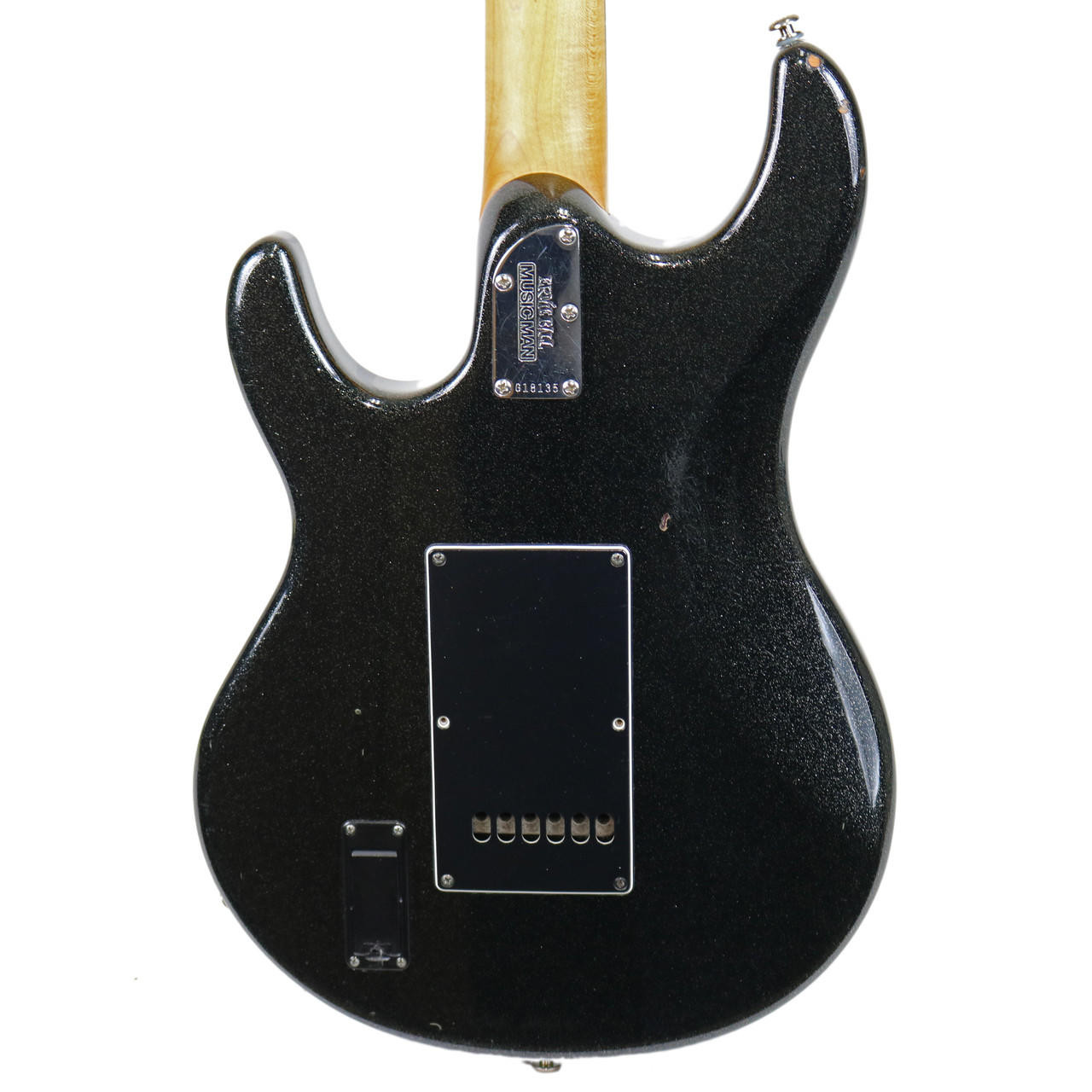 2002 Ernie Ball Music Man Silhouette Special Black Sparkle | Cream