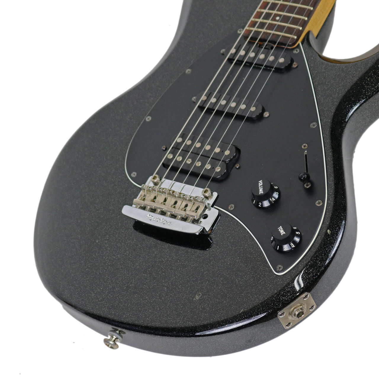 2002 Ernie Ball Music Man Silhouette Special Black Sparkle | Cream