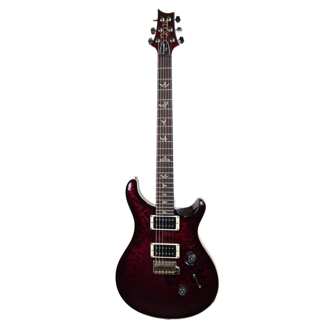 2011 PRS Paul Reed Smith Custom 24 Ten Top Angry Larry | Cream