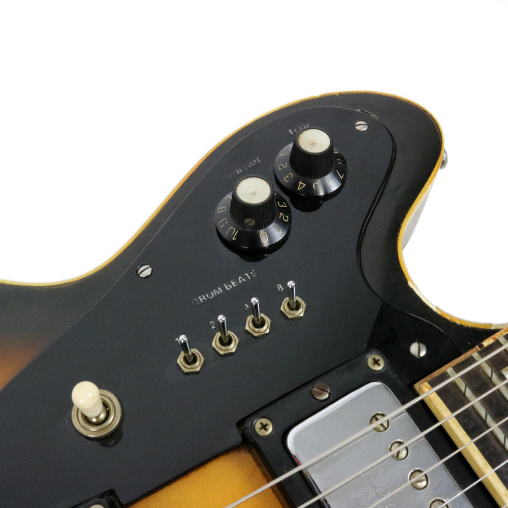 Vintage 1960's Govox Semi-Hollow Electric Guitar Guitorgan