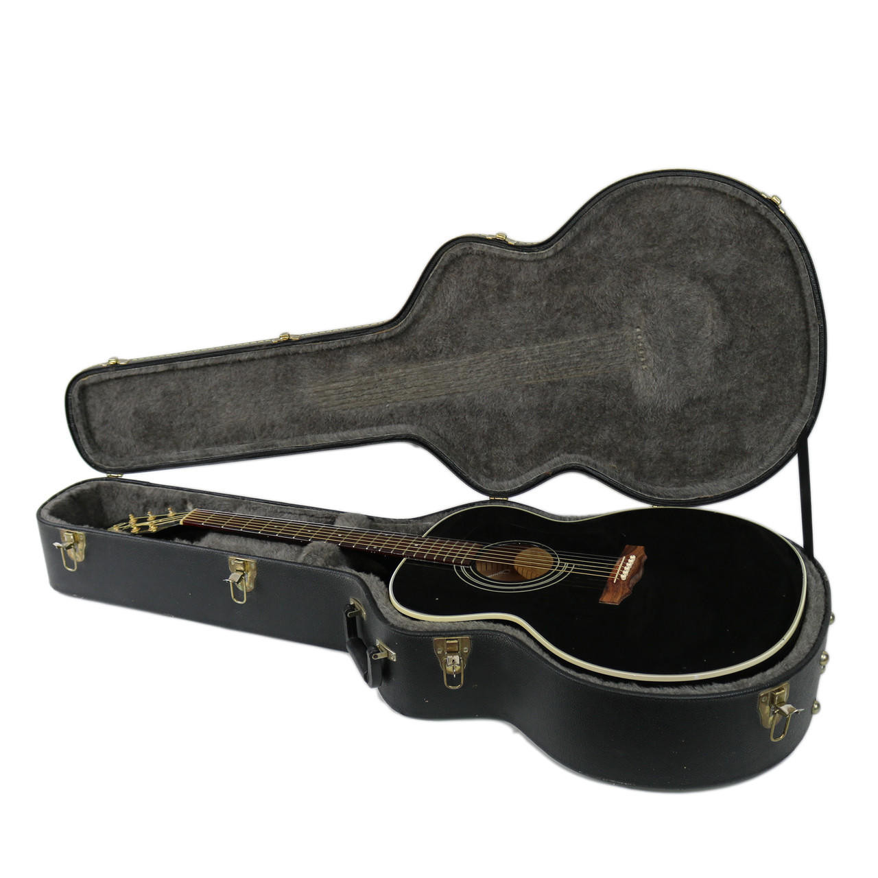 1997 Guild JF-30 Jumbo Acoustic Guitar Black Finish | Cream City Music