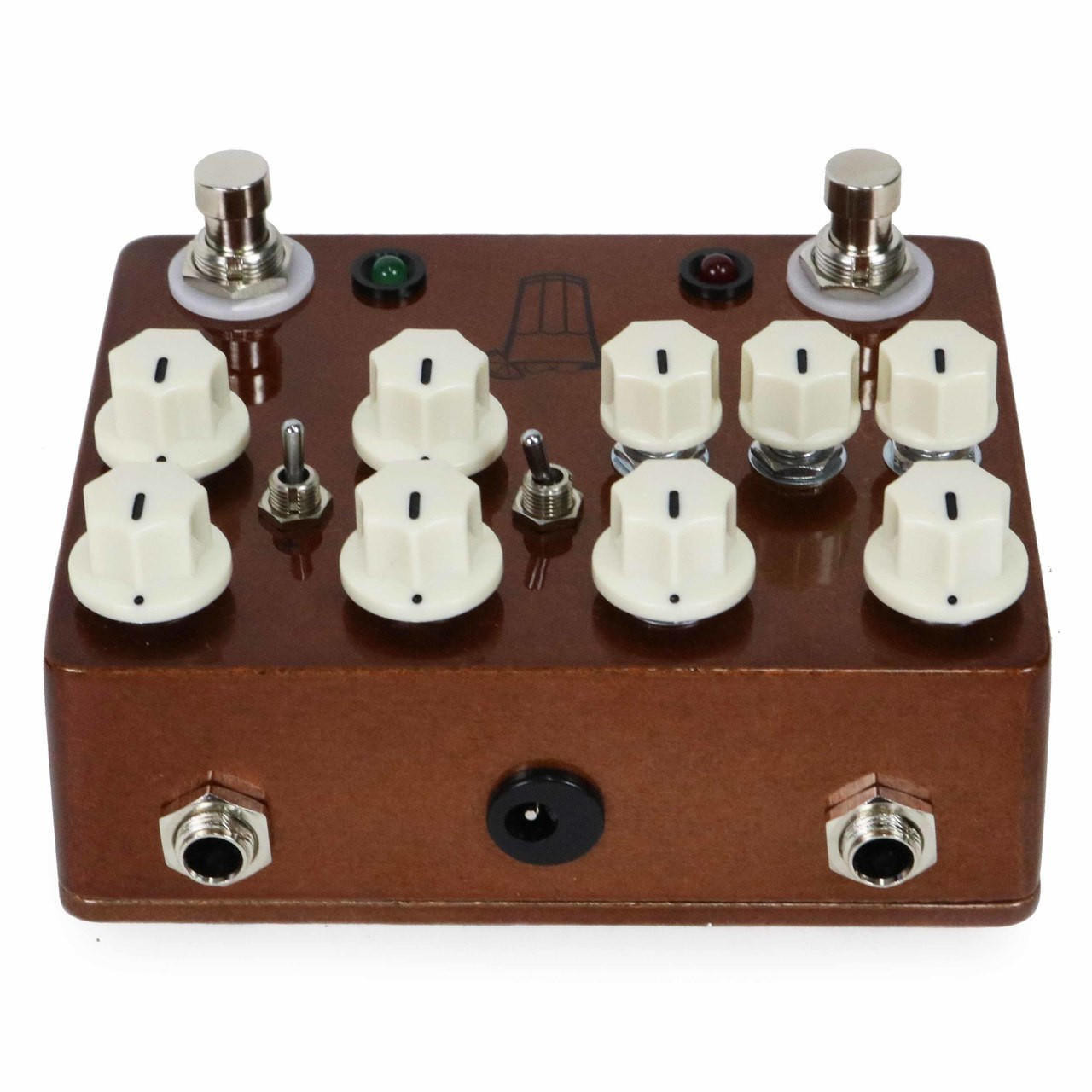 JHS Sweet Tea V3 2 in 1 Overdrive / Distortion Pedal | Cream City