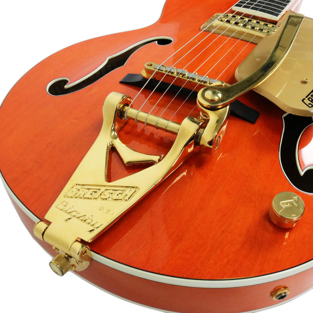 1996 Gretsch 6120-Jr Single Pickup Orange Stain | Cream City Music