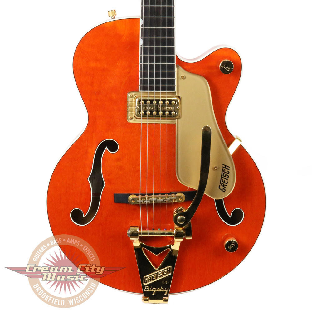 1996 Gretsch 6120-Jr Single Pickup Orange Stain | Cream City Music