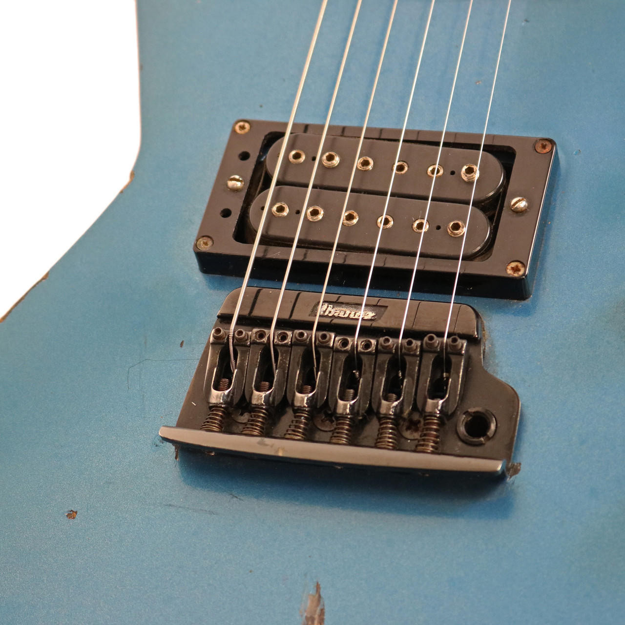 Vintage 1984 Ibanez X Series Destroyer Blue Finish | Cream City Music
