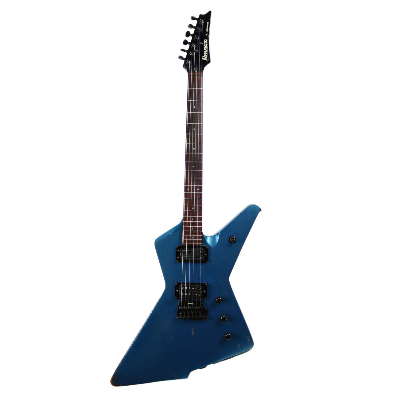 Vintage 1984 Ibanez X Series Destroyer Blue Finish | Cream City Music