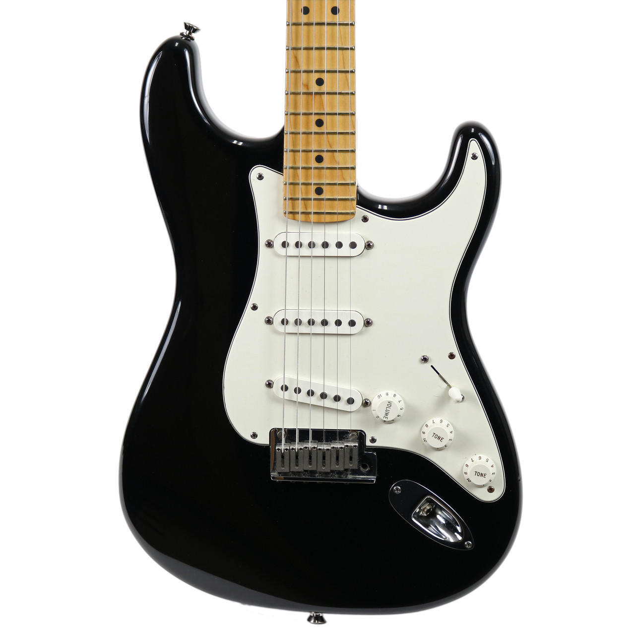 2004 Fender American Standard Stratocaster Black | Cream City Music