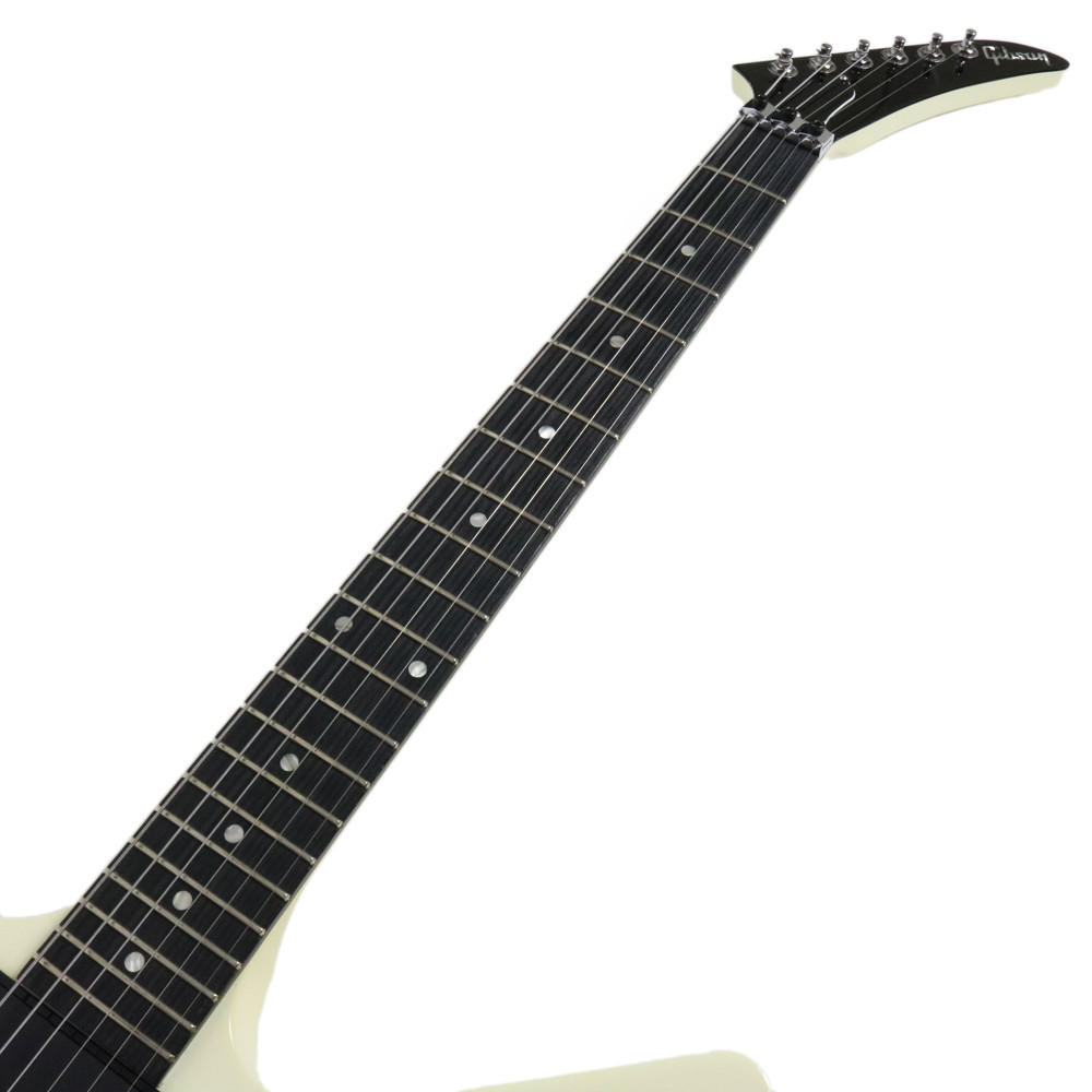 2011 Gibson Explorer Electric Guitar Arctic White Finish | Cream