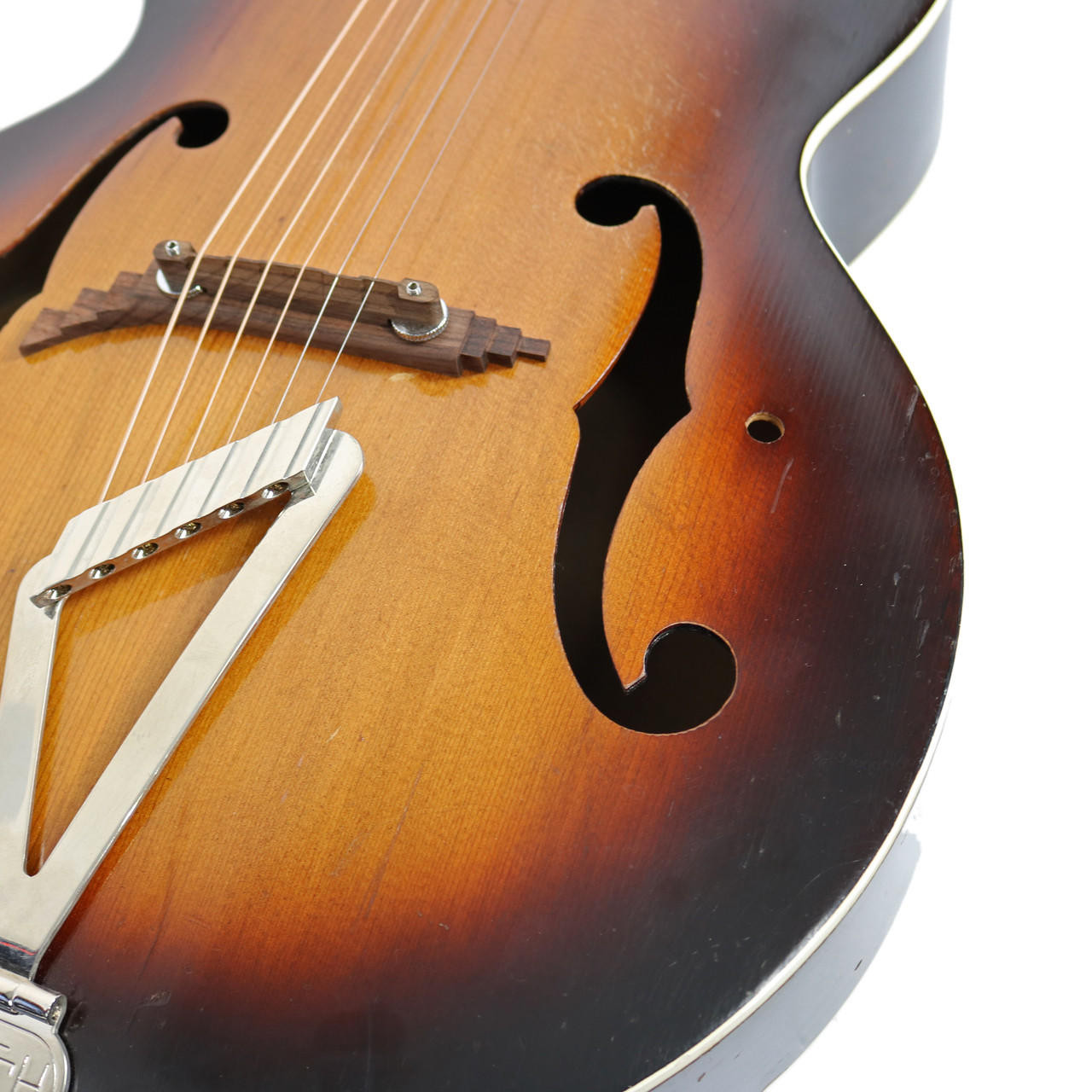 Vintage 1954 Gretsch 6050 New Yorker Archtop Acoustic Guitar