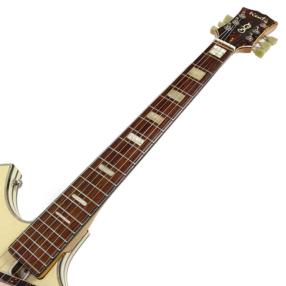 Vintage 1960's Kent Model 820 Electric Guitar Cream Finish | Cream