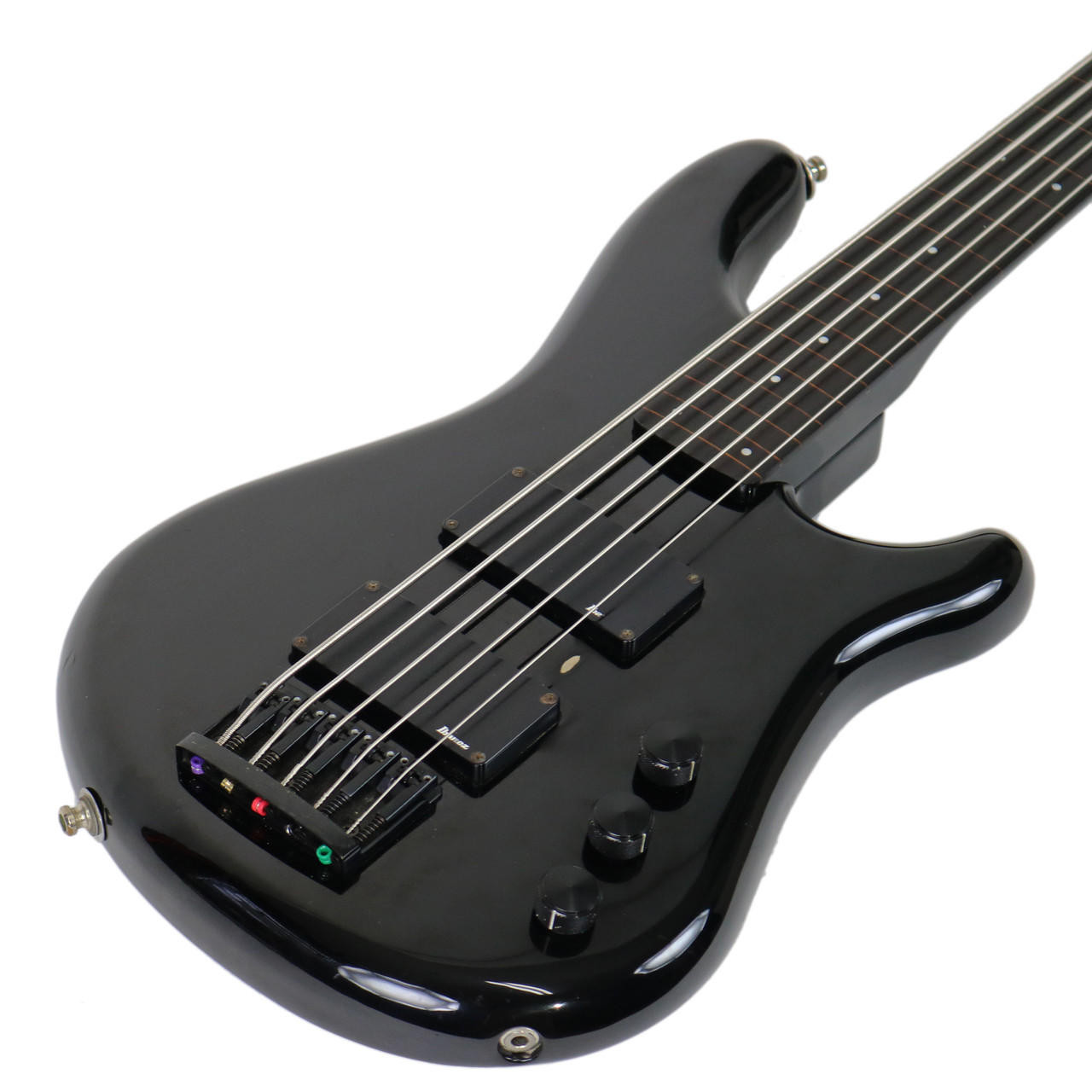 Vintage 1985 Ibanez Roadstar II RB850 5-String Fretless Bass Black