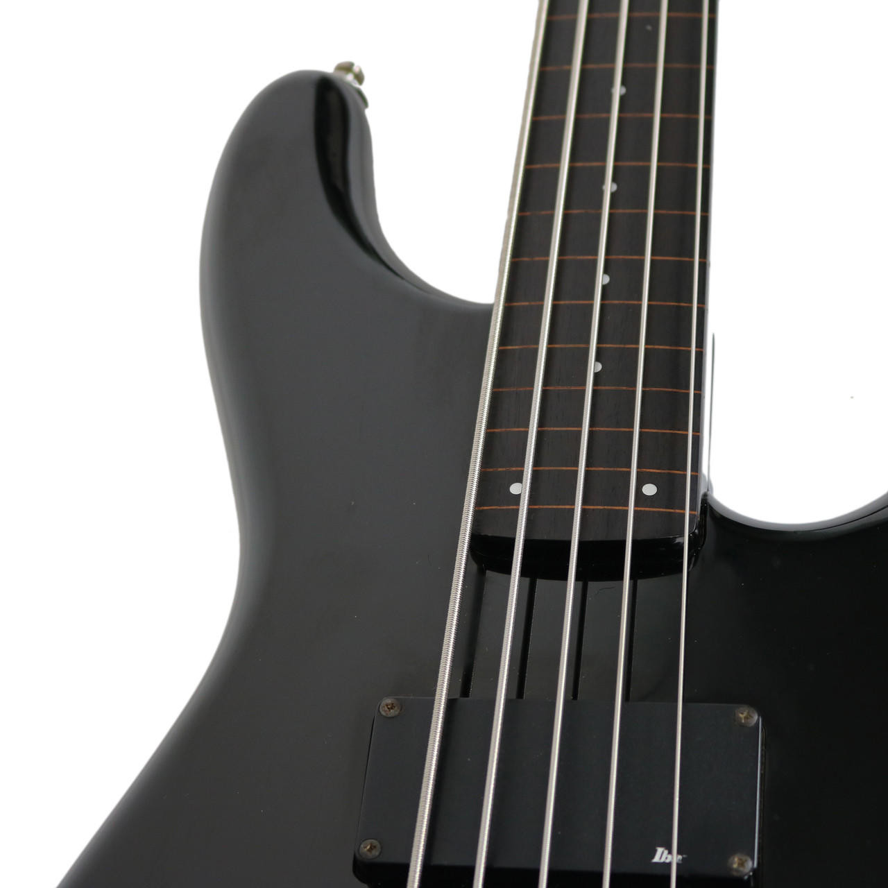 Vintage 1985 Ibanez Roadstar II RB850 5-String Fretless Bass Black