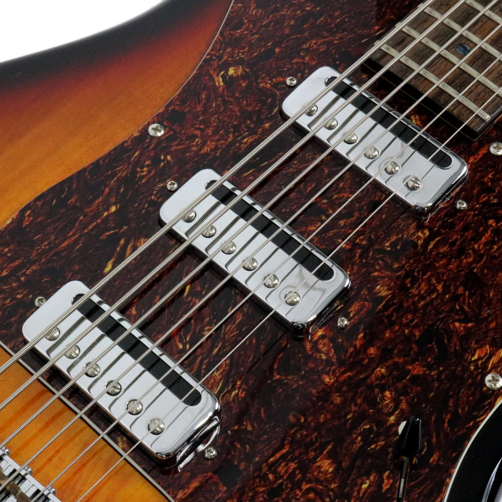 2009 Schecter Hellcat VI Baritone Guitar in Sunburst | Cream City