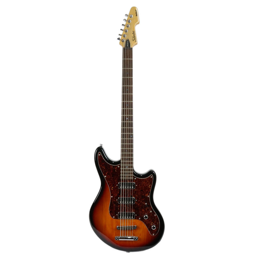 2009 Schecter Hellcat VI Baritone Guitar in Sunburst | Cream City