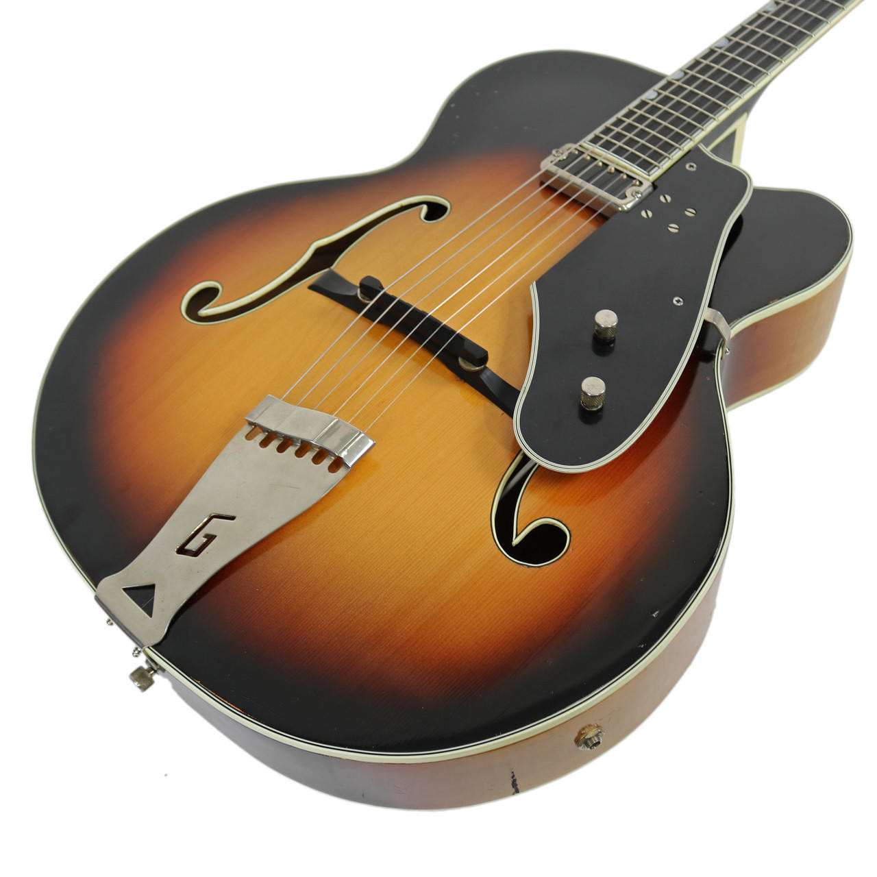 Rare Vintage 1961 Gretsch 6199 Sal Salvador Sunburst | Cream City