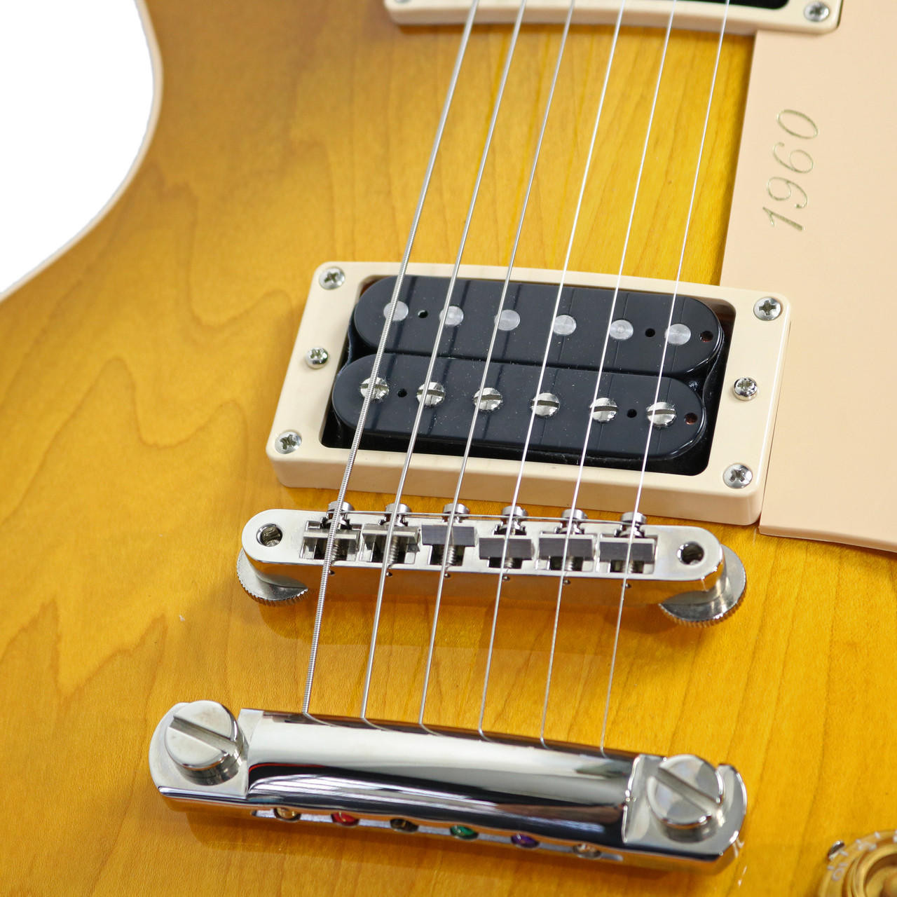 2000 Gibson Les Paul 1960 Classic Plain Top Honeyburst | Cream