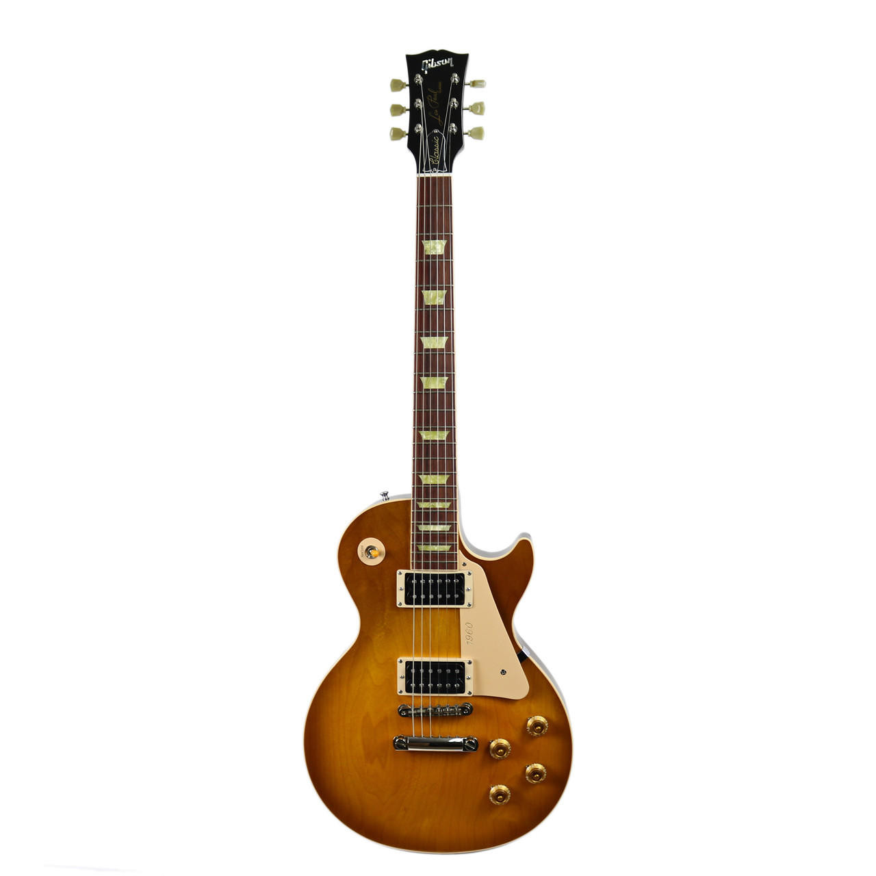 2000 Gibson Les Paul 1960 Classic Plain Top Honeyburst | Cream