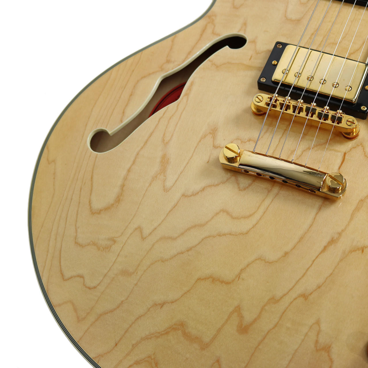 2001 Epiphone Sheraton II Natural Made in Korea | Cream City Music