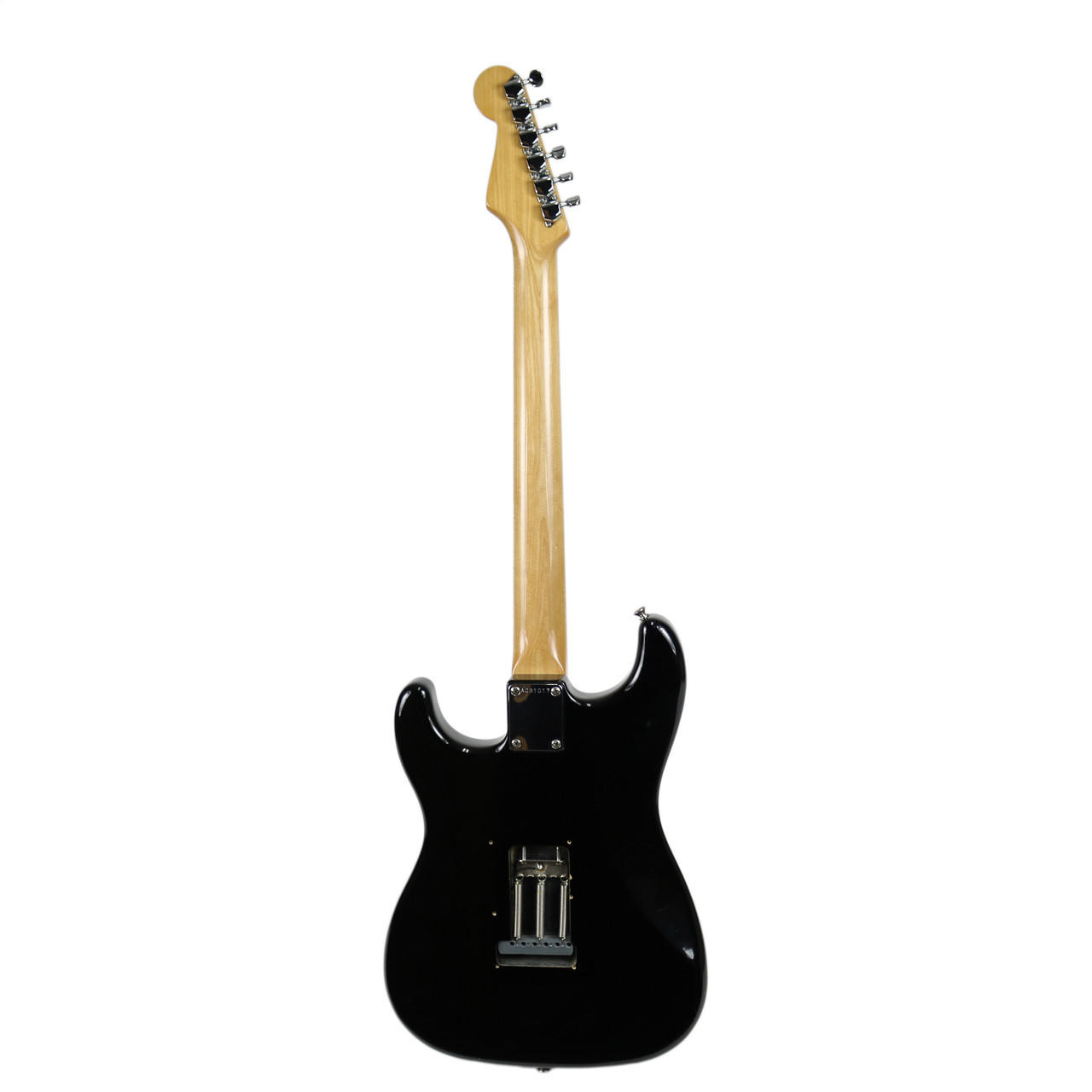 Vintage 1985 Squier Stratocaster Black Made in Japan | Cream City
