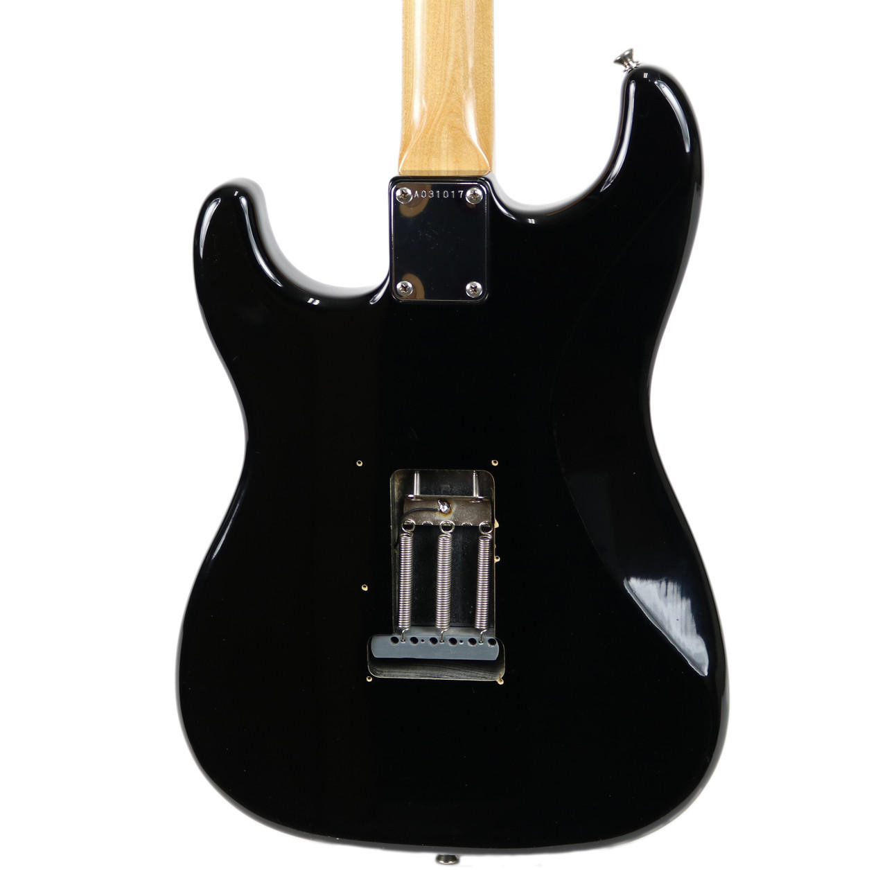 Vintage 1985 Squier Stratocaster Black Made in Japan | Cream City