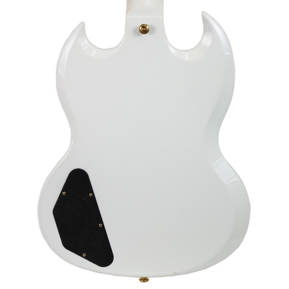 2017 Gibson SG Standard Gold Series Electric Guitar Alpine White