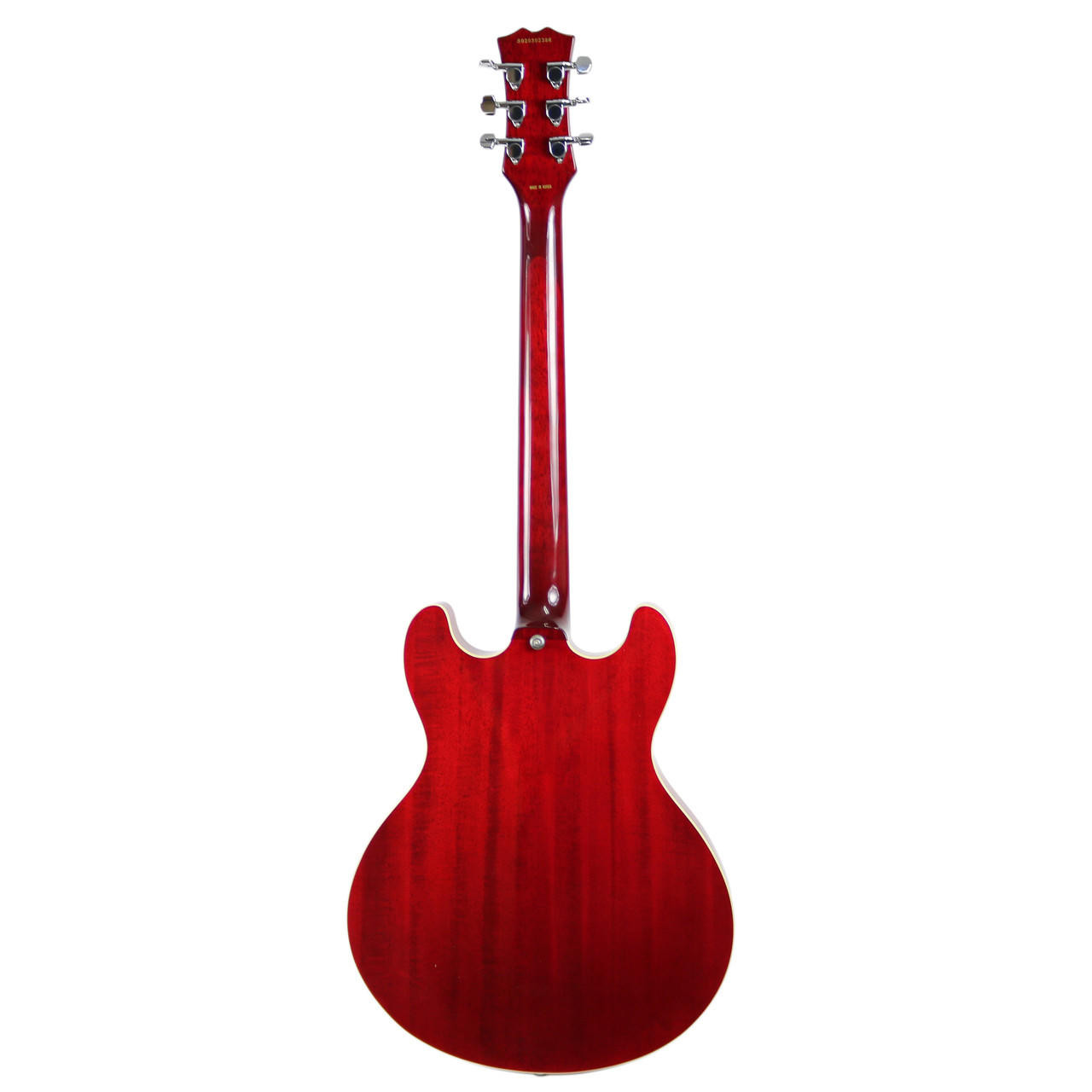 2002 Silvertone by Samick SSAN450 Thinline Cherry | Cream City Music