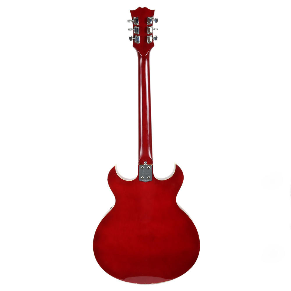 Vintage Silvertone Model 319 14609 Hollow Body Electric Guitar Red