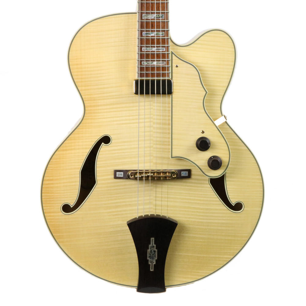 2007 Ibanez AF105F-NT-12-01 Archtop Hollow Body Electric Guitar