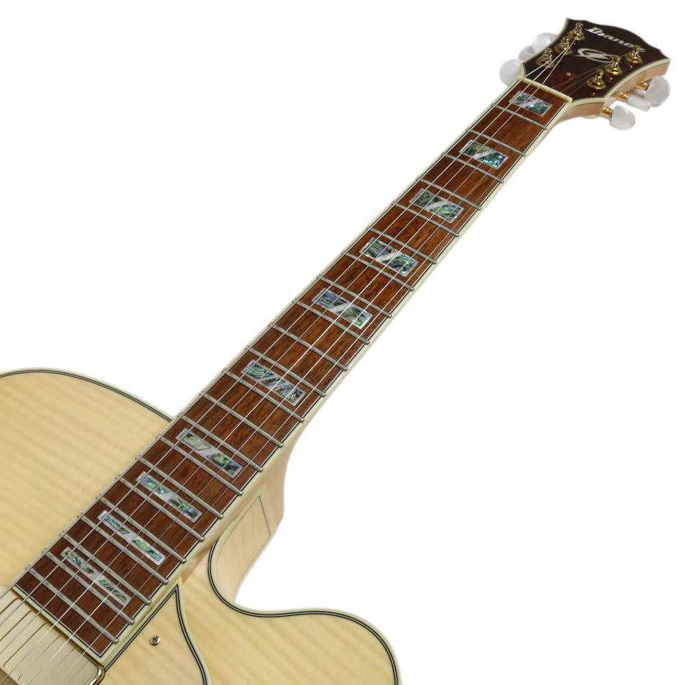 2007 Ibanez AF105F-NT-12-01 Archtop Hollow Body Electric Guitar