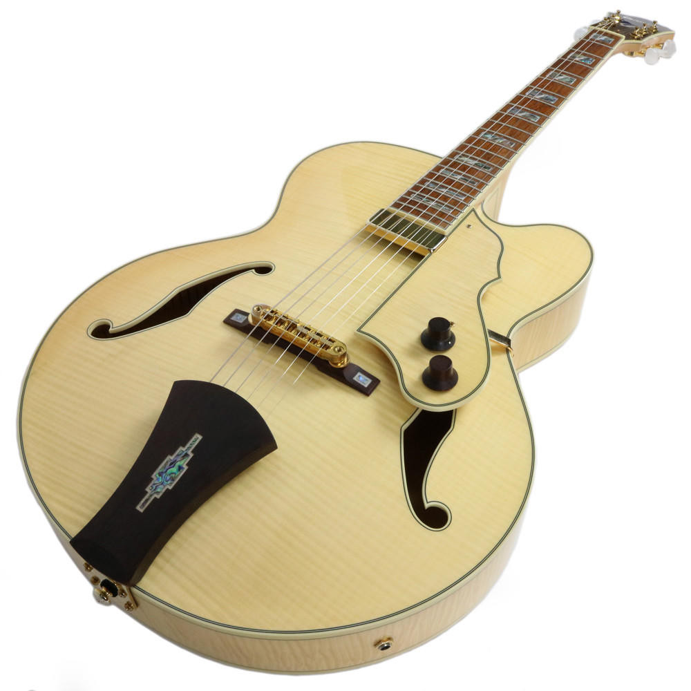 2007 Ibanez AF105F-NT-12-01 Archtop Hollow Body Electric Guitar